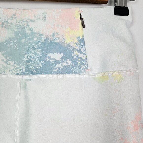 CALIA Essential No Seam Printed 7/8 Legging Tie Dye Lemon Ice - Picture 3 of 8